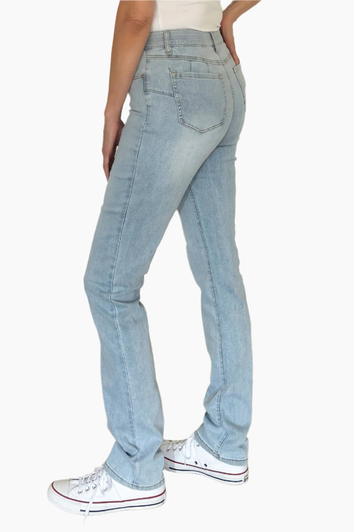 Sophia Curvy Straight Leg Jeans - 36" Inseam