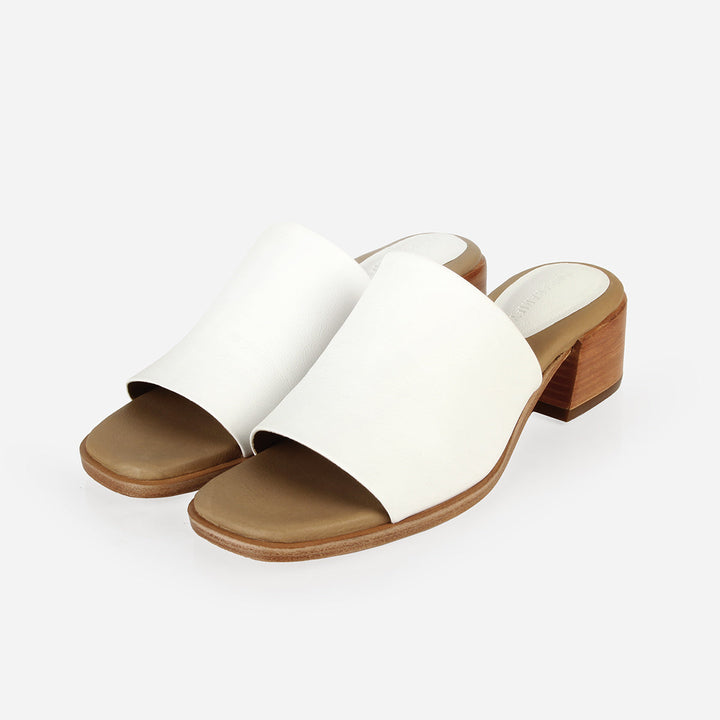 The Spritz Heeled Sandal - Panna Cotta