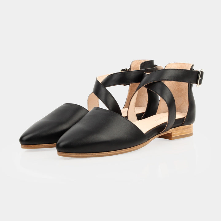 The Strappy Sandal - Black