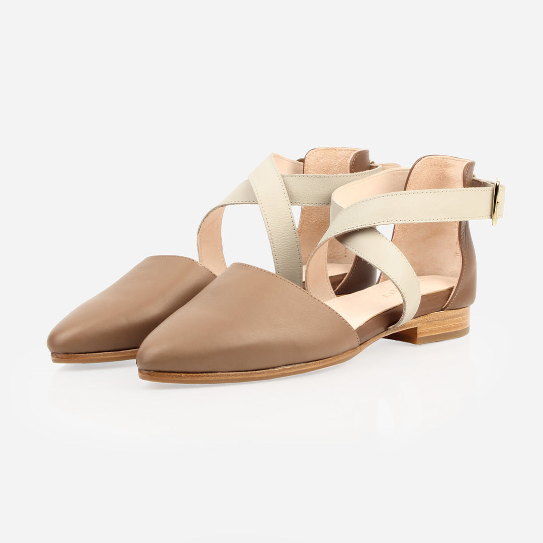 The Strappy Sandal Tri-Color