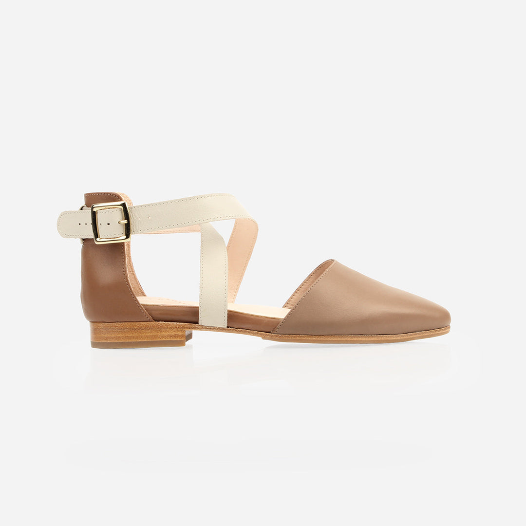 The Strappy Sandal Tri-Color