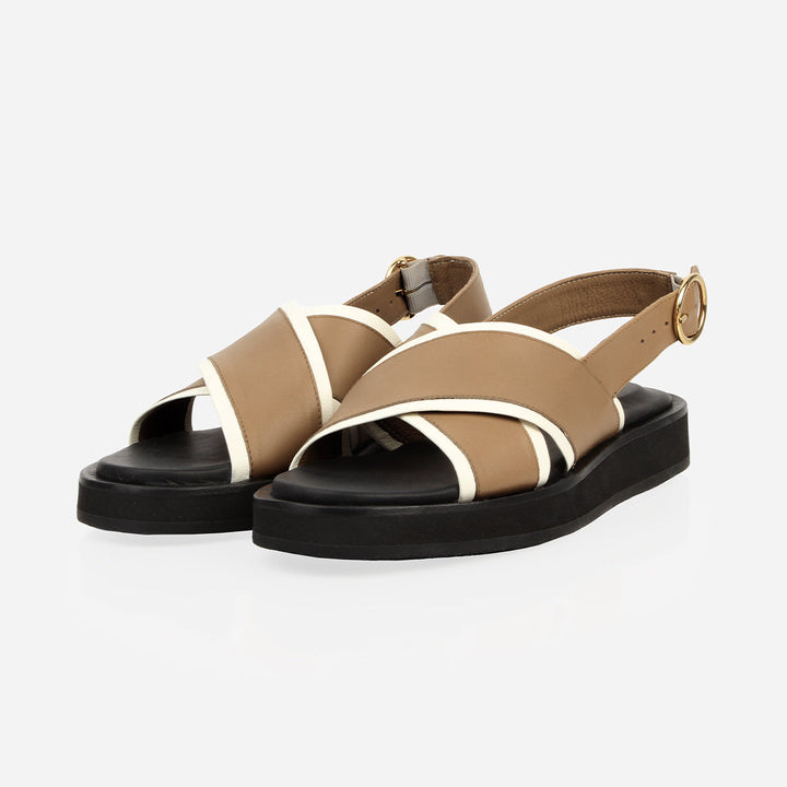 The Sunday Sandal - Latte & Panna Cotta