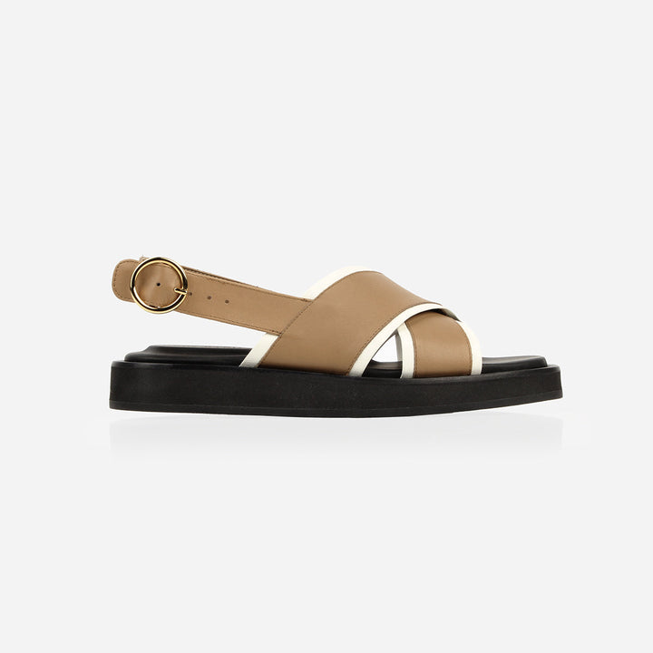 The Sunday Sandal - Latte & Panna Cotta