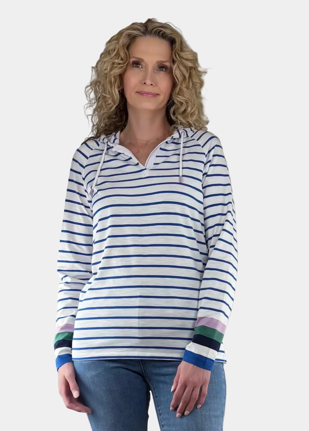 Striped Raglan Tall Hoodie