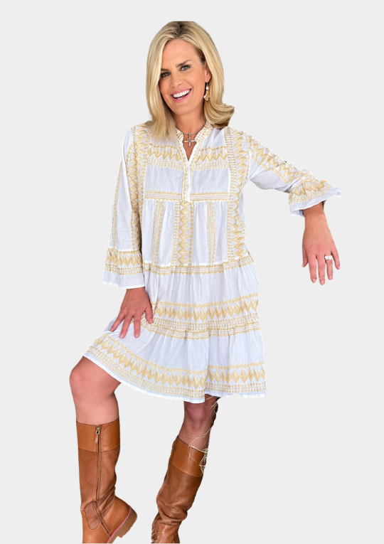 Tall Women's Mini Dress - Ivory