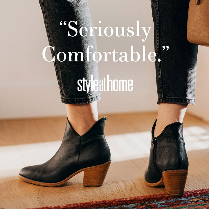 The Two Point Five Ankle Boot - Black Water Resistant