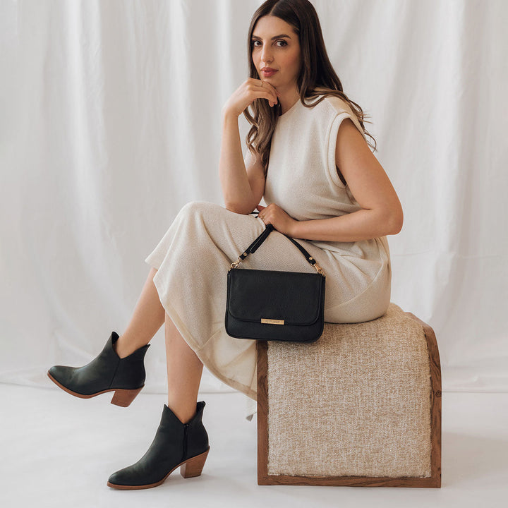 The Two Point Five Ankle Boot - Black Water Resistant