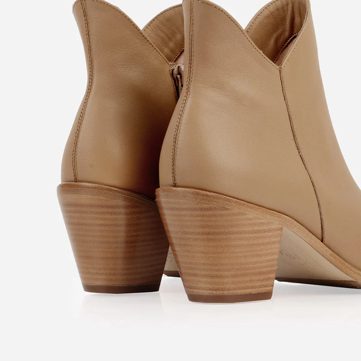 The Two Point Five Ankle Boot - Latte