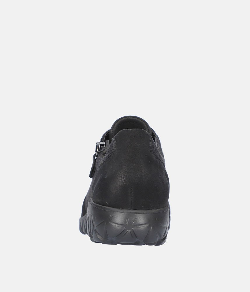 Waldlaufer Stylish Sporty Combi Trainers - Navy