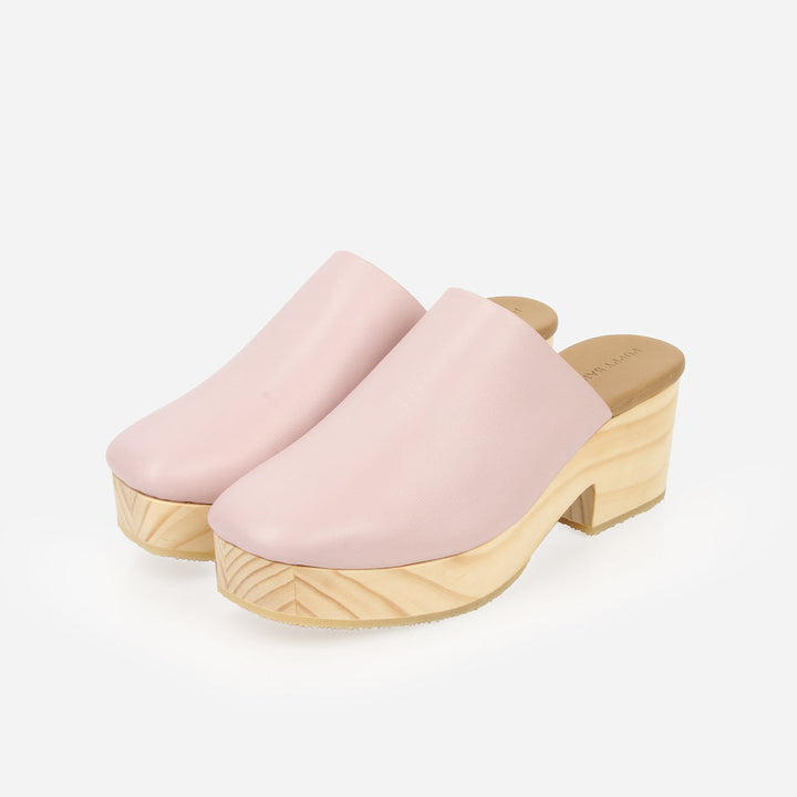 The West Coast Clog - Chalk Pink