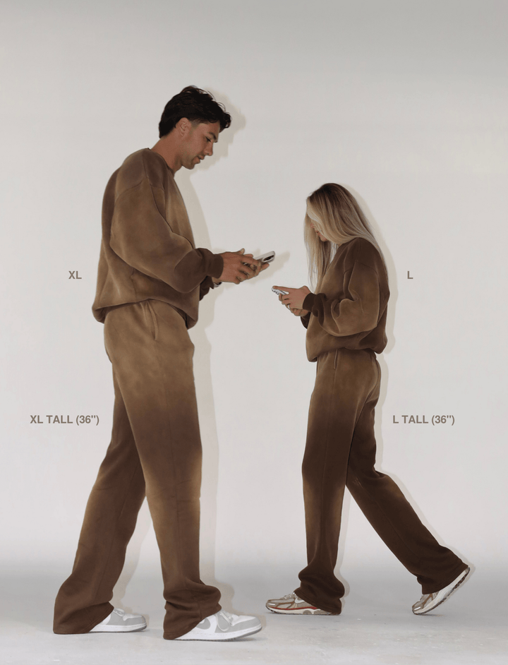Apres Sport Sweatpants - Vintage Borwn