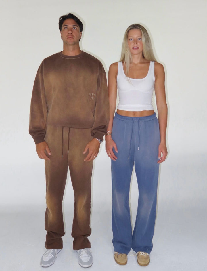 Apres Sport Sweatpants - Vintage Blue