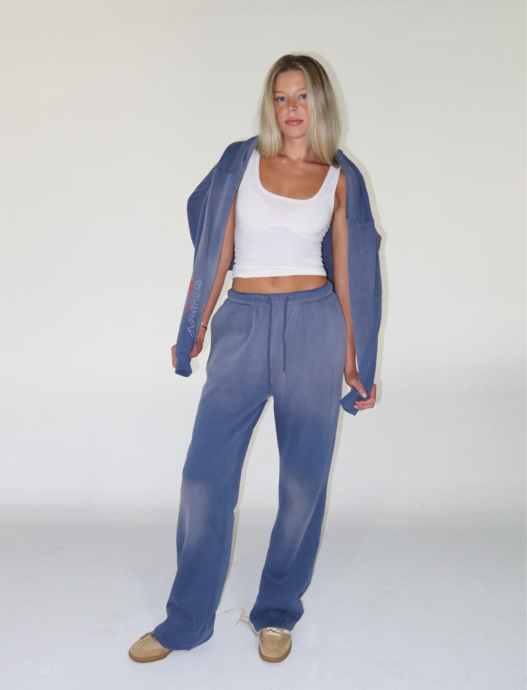 Apres Sport Sweatpants - Vintage Blue