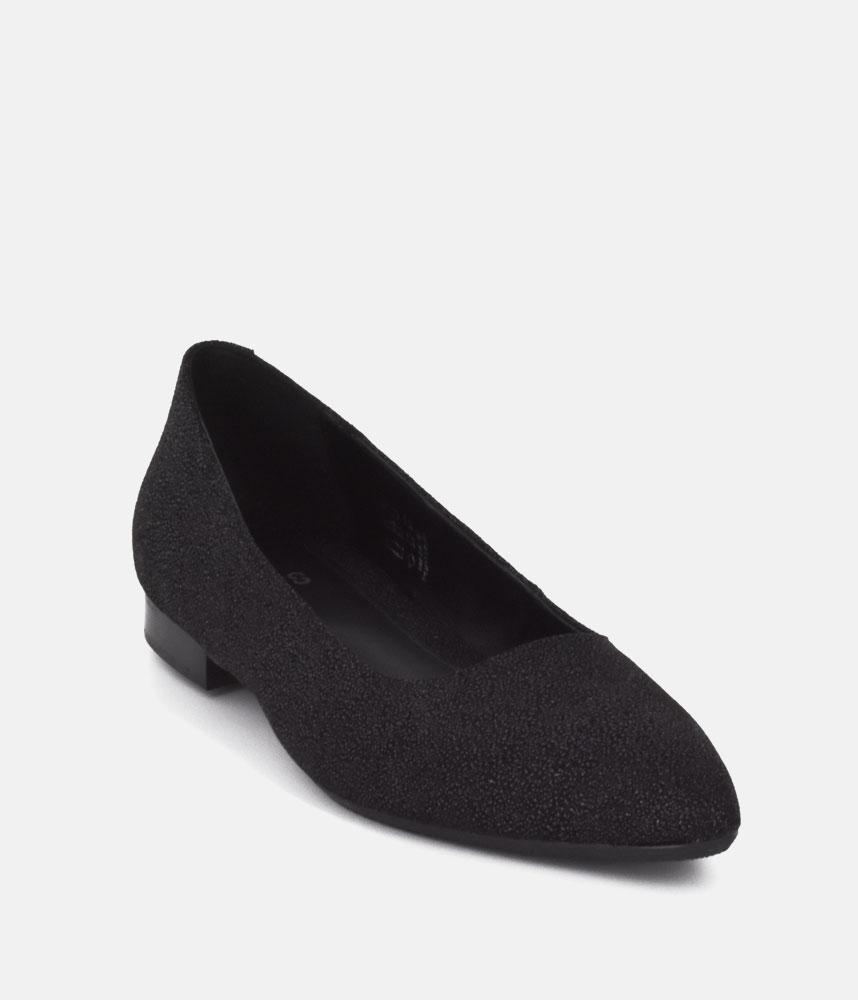 Cinderella Shoes Premium Pointy Black Ballet Flats