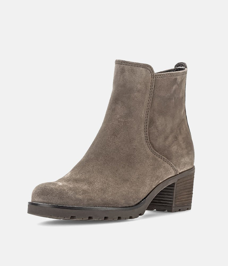 Ankle boots suede taupe deals