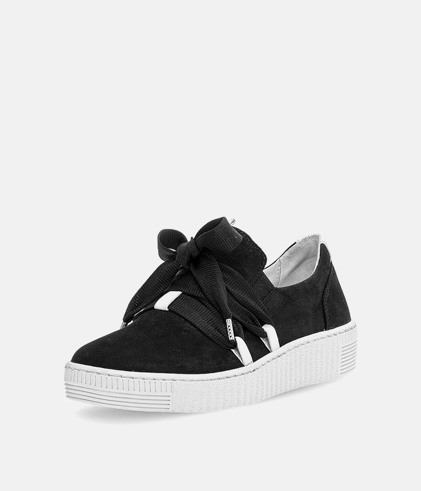 Gabor Stylish Monochrome Slip On Trainers