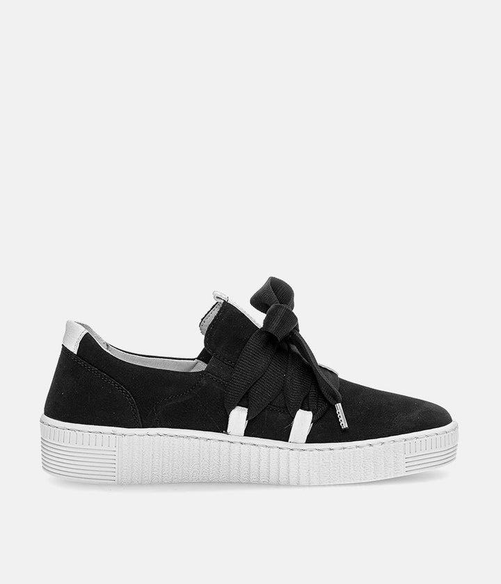Gabor Stylish Monochrome Slip On Trainers