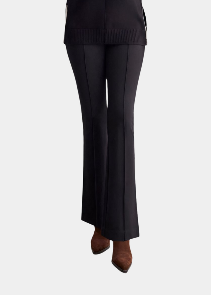 Signature Ponte Seamed Bootcut Pants
