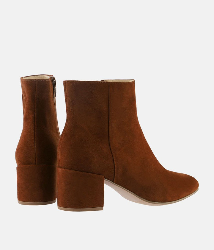 Hogl Plush Luxurious Ankle Boots - Nut Brown