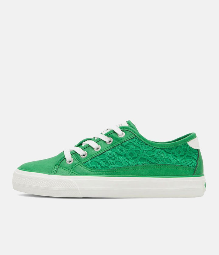 Mustang Fashionable Kelly Green Lace Sneaker