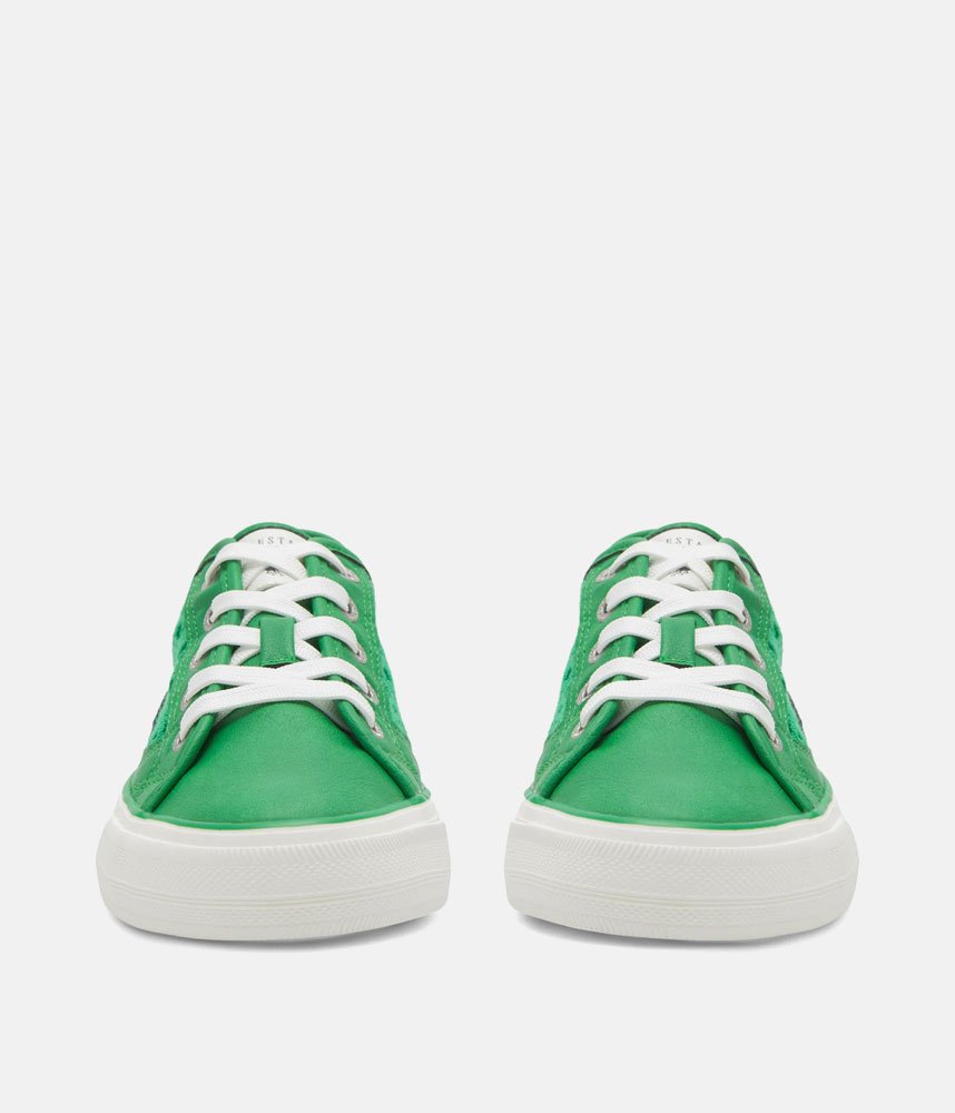 Mustang Fashionable Kelly Green Lace Sneaker