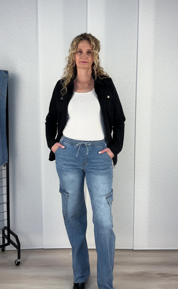 Tall Convertible Cargo Jeans