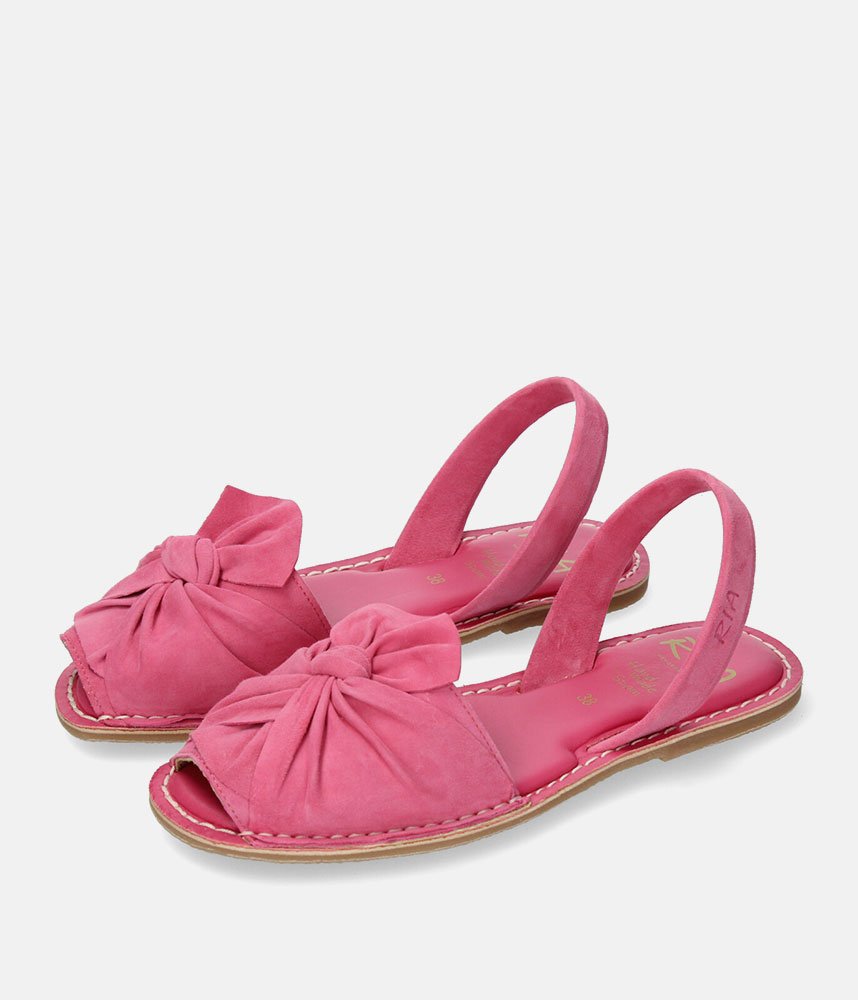 Ria Pretty Pink Abarca Sandals