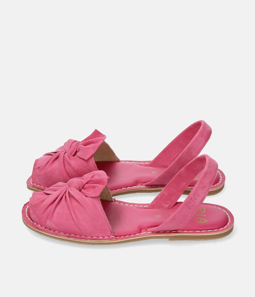 Ria Pretty Pink Abarca Sandals