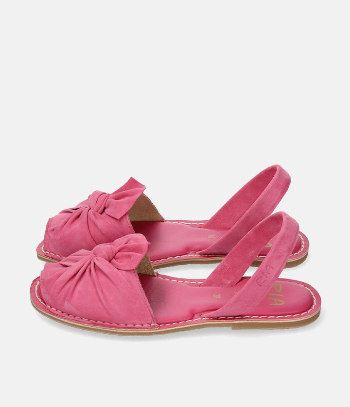 Ria Pretty Pink Abarca Sandals