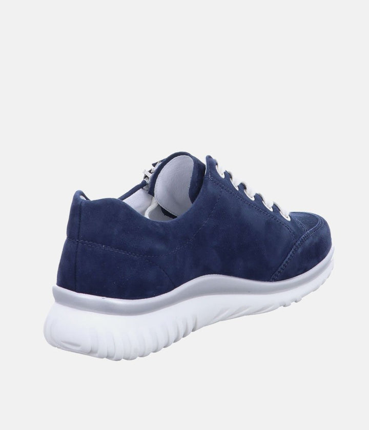 Semler Sporty Suede Navy Trainers