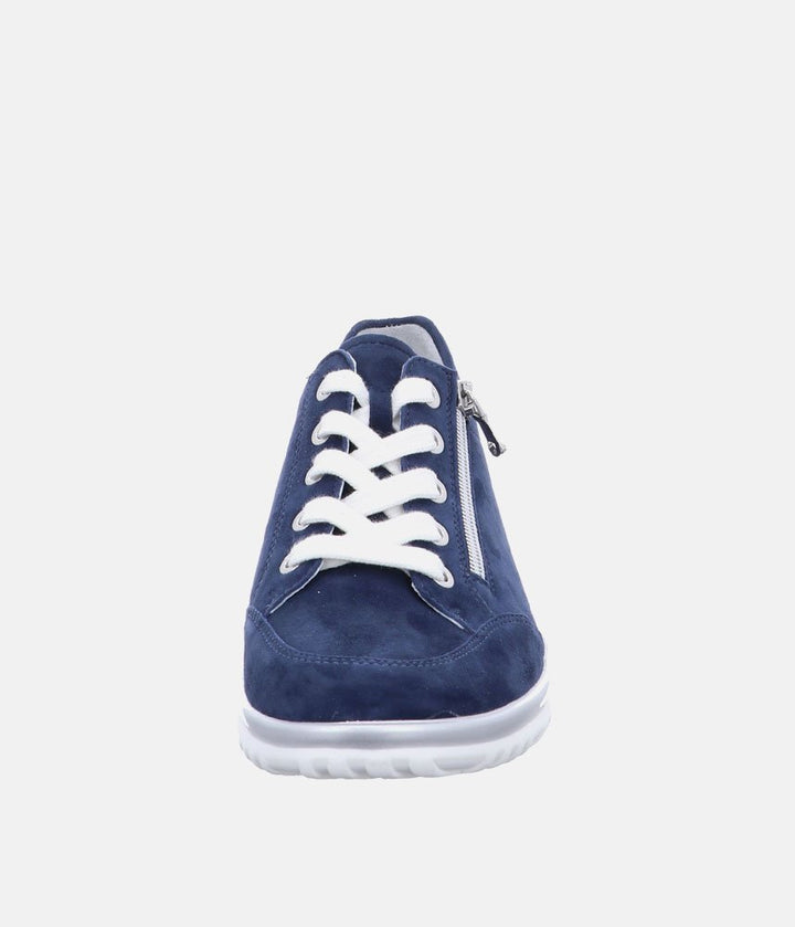 Semler Sporty Suede Navy Trainers