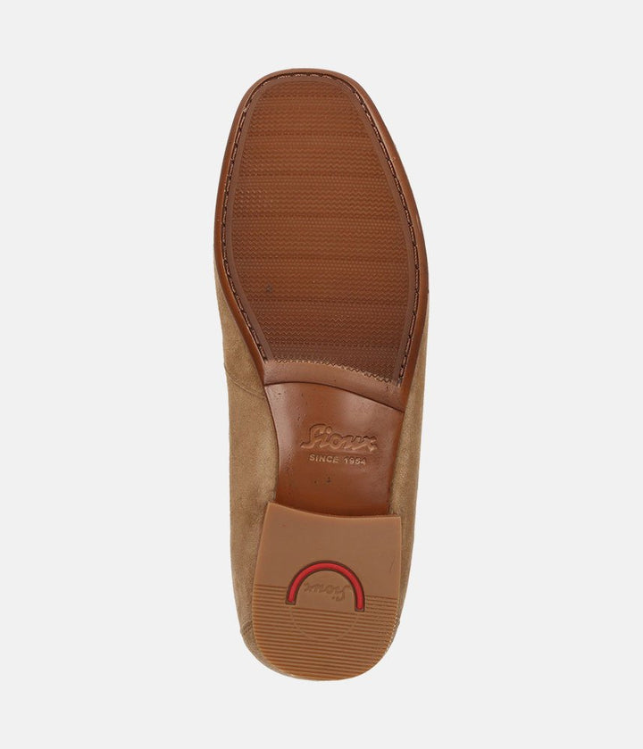 Sioux Stylish Camel Suede Shoes