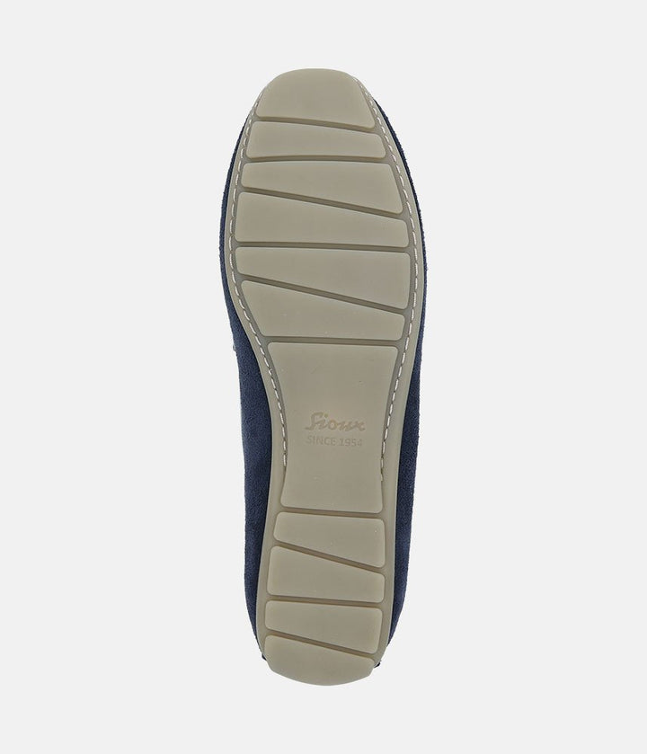 Sioux Driving Moccasins - Blue/Navy