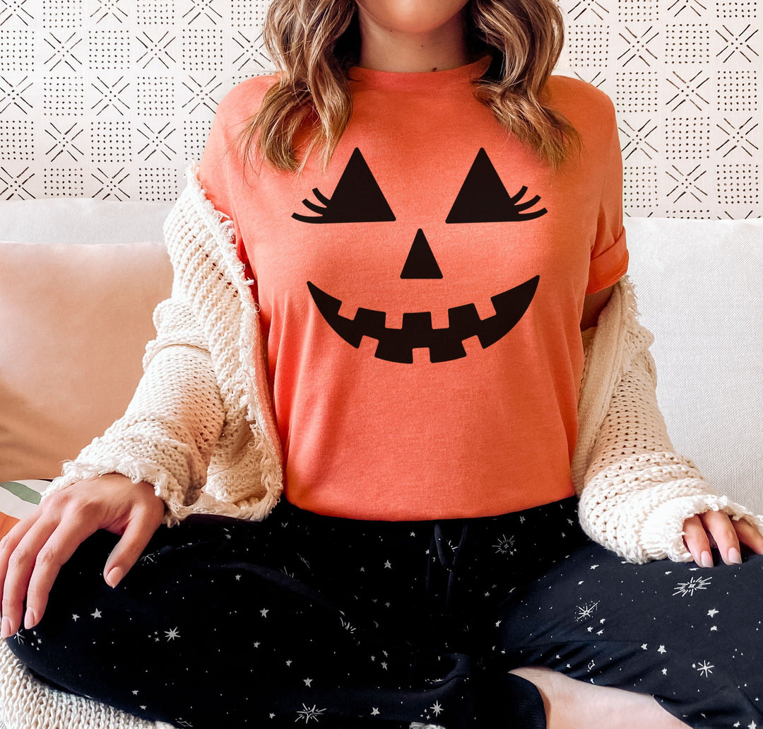 Girlie Jack-O-Lantern T-Shirt