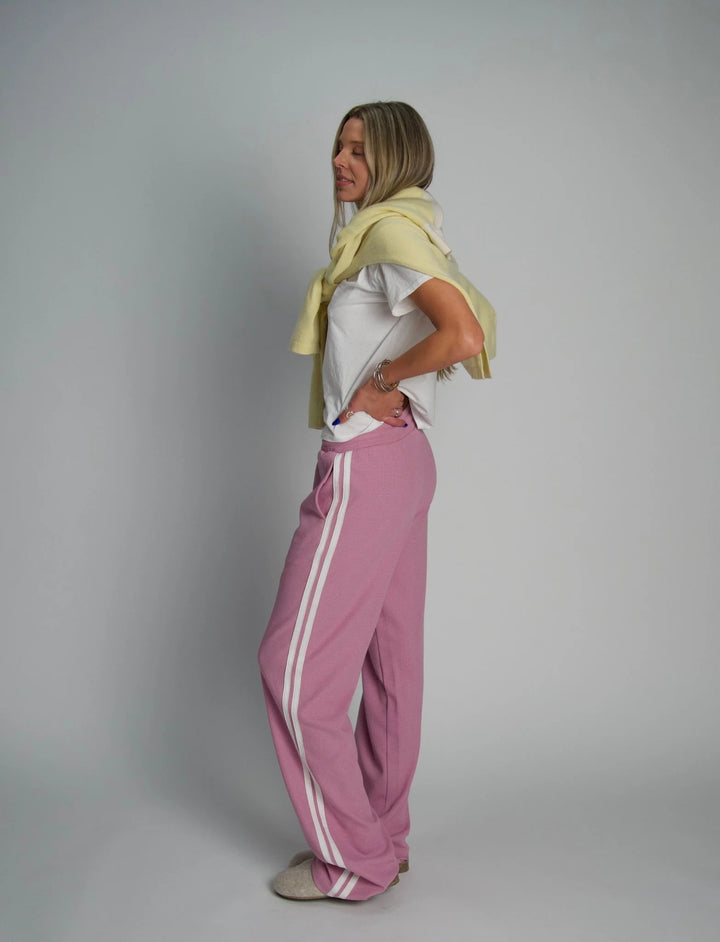 Waffle Track Pants