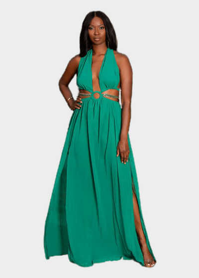 Cabo Maxi Dress - Green