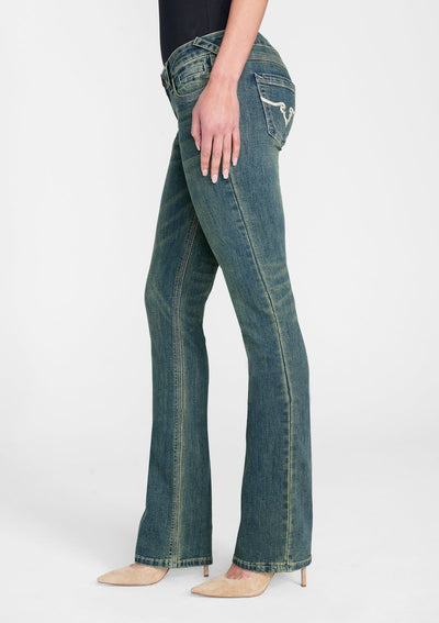 Tall Avery Lightweight Bootcut Jeans