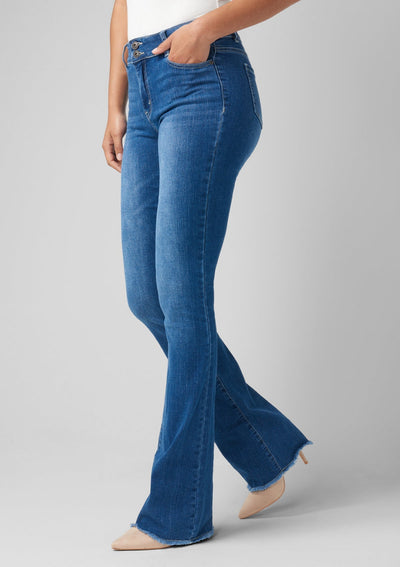 Tall Kellie Mid Rise Bootcut Jeans