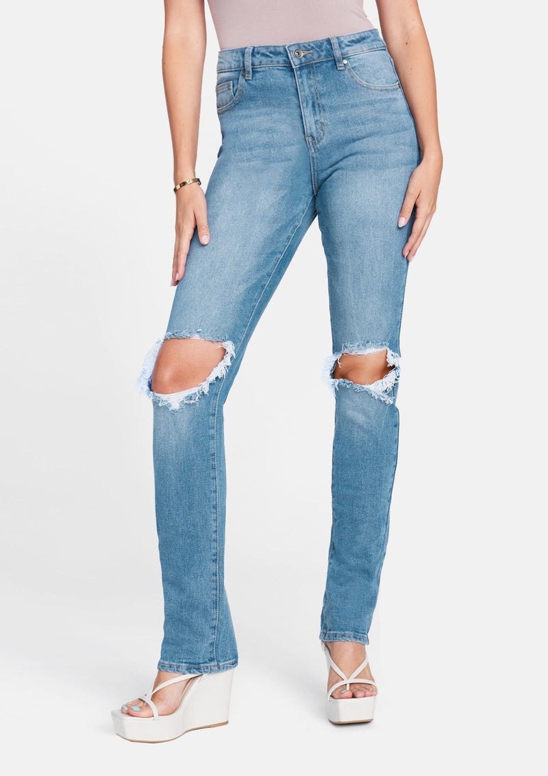 Tall Chloe High Rise Straight Leg Jeans