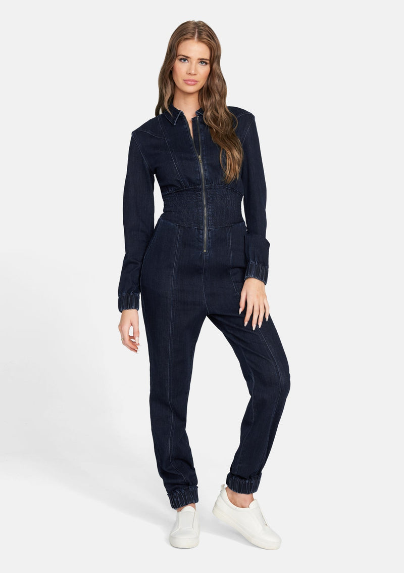 Tall Amelia Denim Jumpsuit