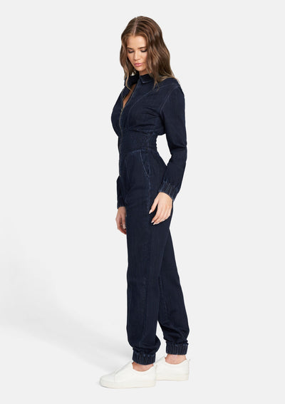 Tall Amelia Denim Jumpsuit