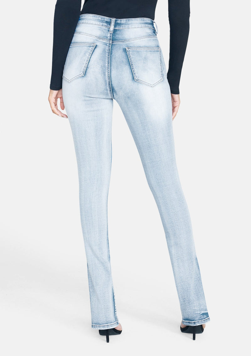Tall Cora Side Slit Skinny Jeans