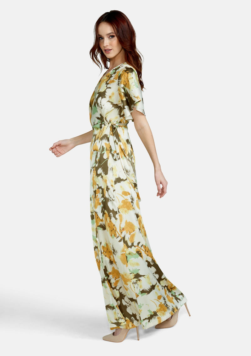 Tall Vera Silky Floral Maxi Dress