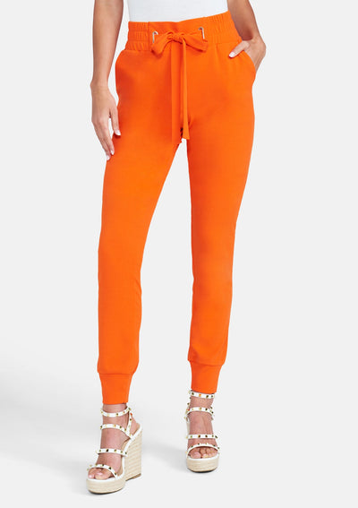 Tall Tianna Tie Waist Crepe Joggers