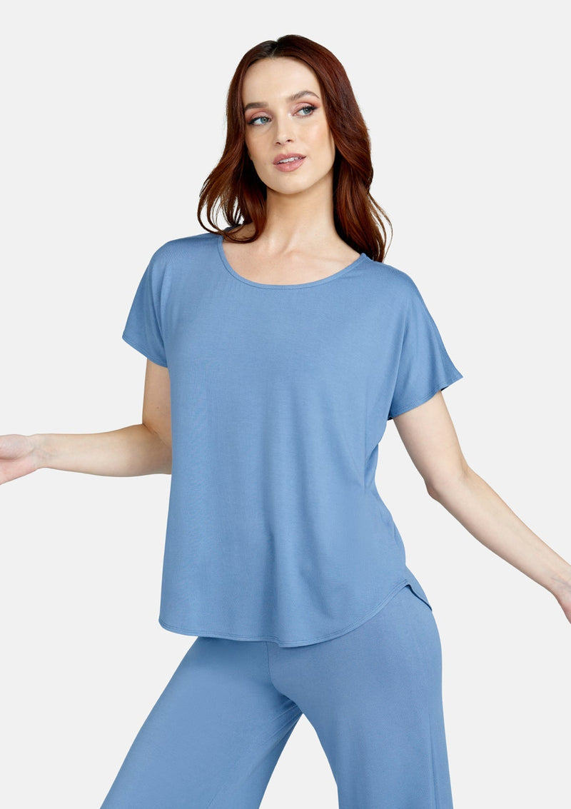 Tall Evelyn Scoop Neck Top