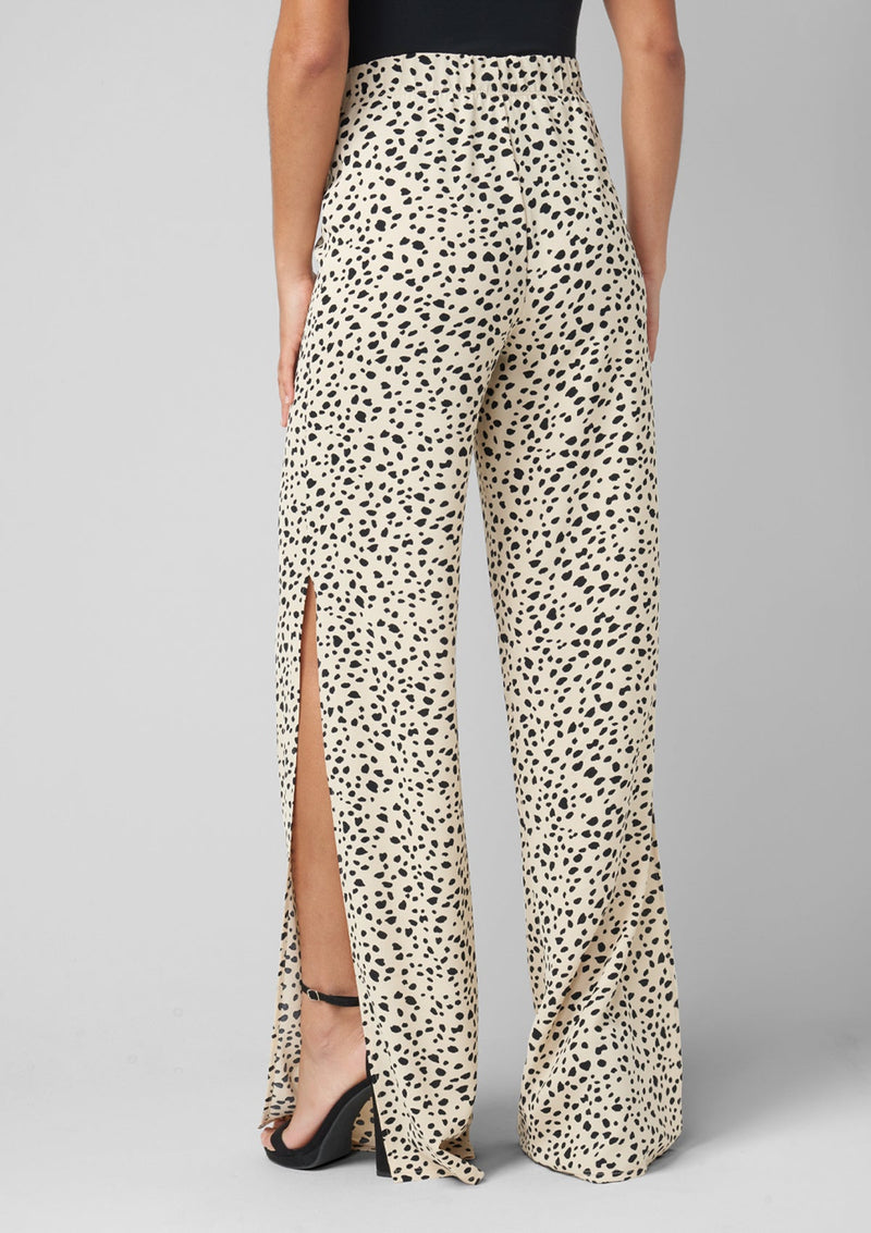 Tall Kia Wide Leg Pants With Side Slit