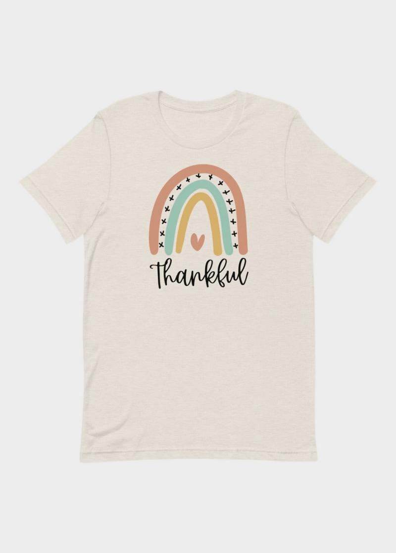 THANKFUL RAINBOW T-SHIRT