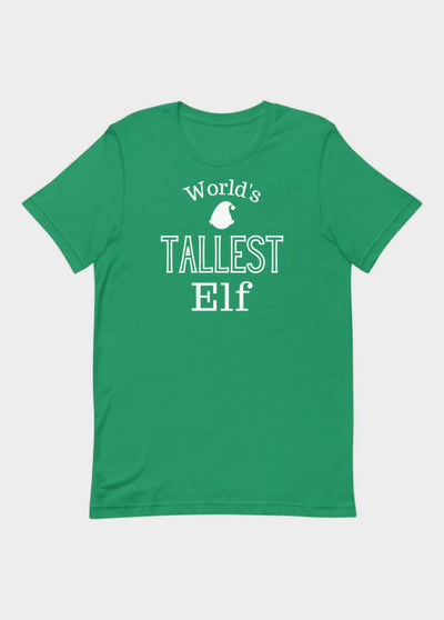 WORLD'S TALLEST ELF T-SHIRT