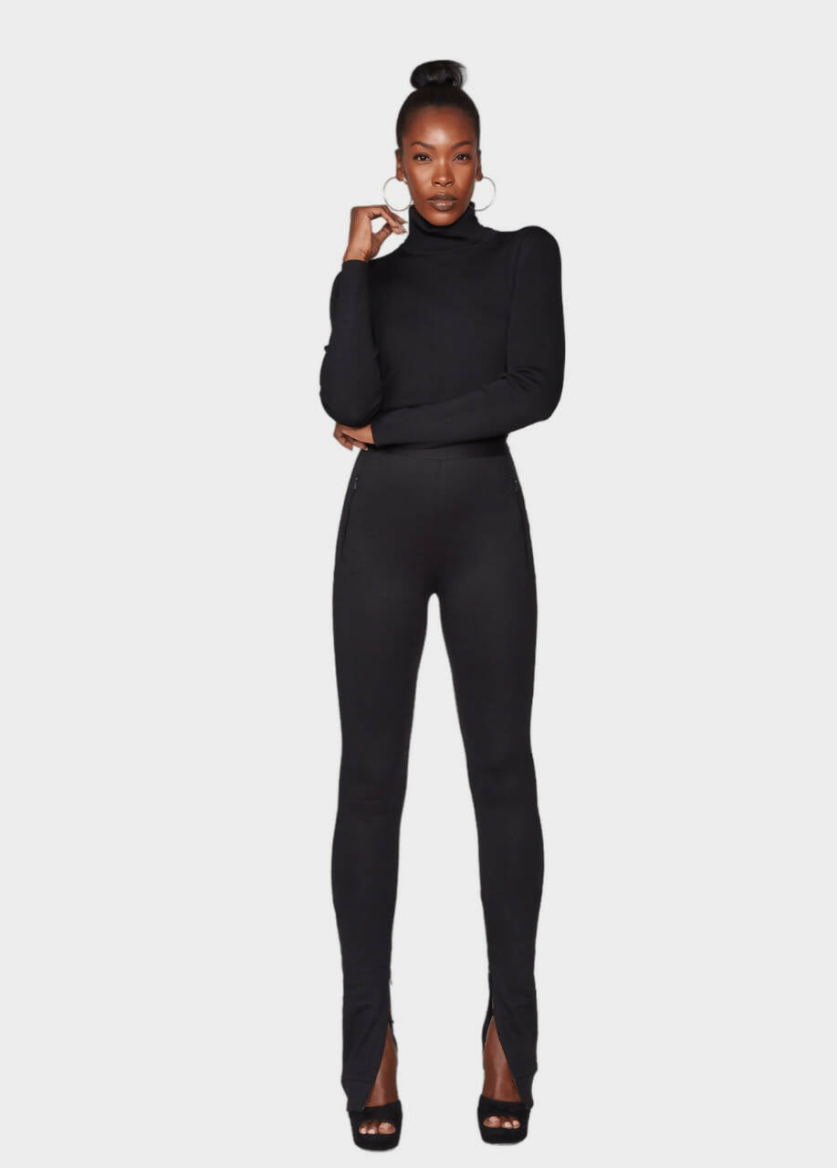 CHANEL ブラック レギンス M Shop Dusk Chanel Pant for Tall Women | Tall Size