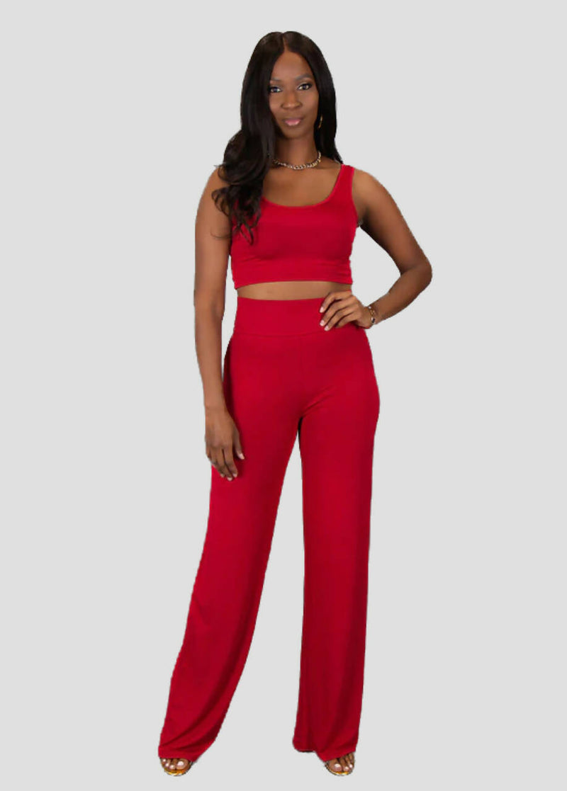 Geneva Pant - Red